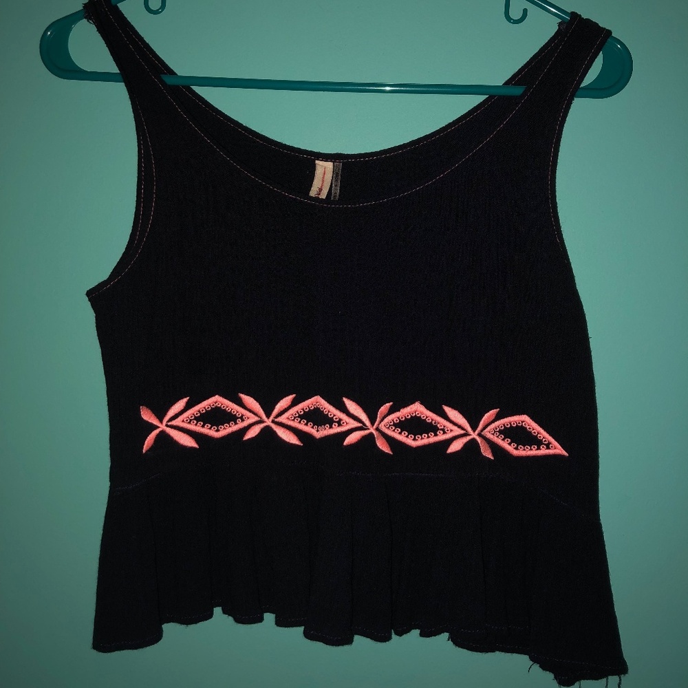 Paper Crane Crop Top